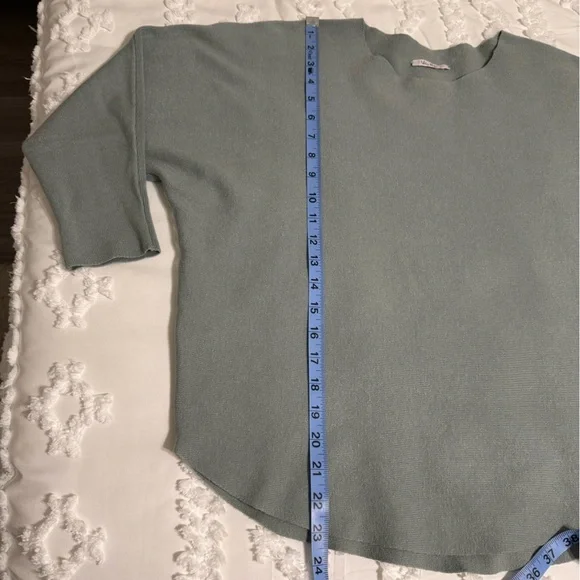 Vila Milano Solid Dolman Sleeve Sweater Size Large - Picture 6 of 7